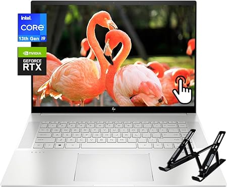 HP Envy 16" WQXGA Touchscreen Laptop 2024 Newest, Intel Core i9-13900H(14-Core, Up to 5.4GHz), GeForce RTX 4060, 64GB DDR5 RAM, 2TB SSD, Wi-Fi 6E, Backlit Keyboard, Quad Speakers, Windows 11 Home