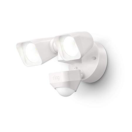 Introducing Ring Smart Lighting -  Floodlight, Wired - White