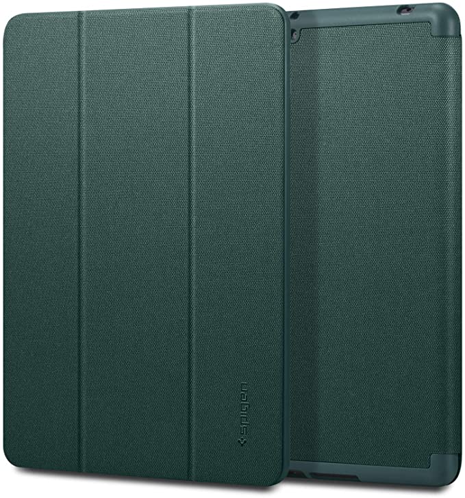 Spigen Urban Fit Compatible with iPad 10.2 Case, iPad 8th Generation Case (2020) / iPad 7th Generation Case (2019) - Midnight Green