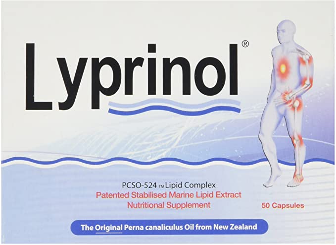 Lyprinol Green Lipped Mussel Extract Oil Capsules - Pack of 50