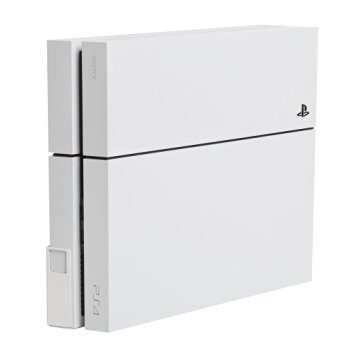 HIDEit PS4 Vertical Wall Mount Bracket (Glacier White) Best Seller, Affordable, Easy to Install