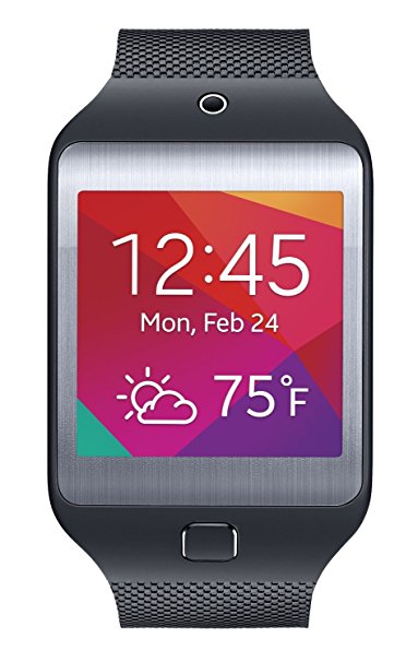 Samsung Gear 2 Neo Smartwatch - Charcoal Black (Certified Refurbished)