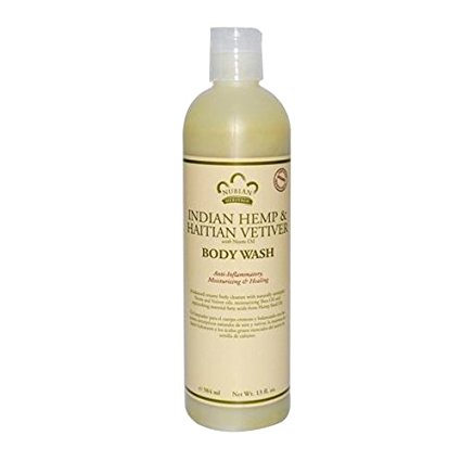 Nubian Heritage Body Wash, Indian Hemp, 13 Fluid Ounce