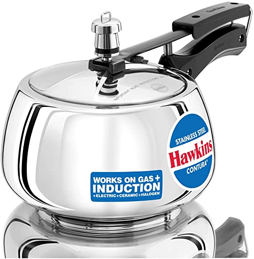 Hawkins Contura-SSC30 Pressure cooker, Small, Silver