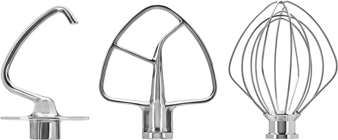 KitchenAid Stainless Steel 3 Piece Kit for 4.5 and 5 Quart KitchenAid® Tilt-Head Stand Mixers