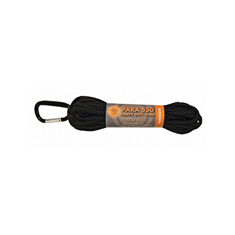 Ultimate Survival Technologies Paracord, 550-Pound/30-Feet, Black