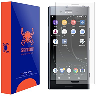 Sony Xperia XZ Premium Screen Protector , Skinomi MatteSkin Full Coverage Screen Protector for Sony Xperia XZ Premium Anti-Glare and Bubble-Free Shield