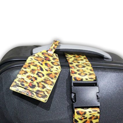 Designer Luggage Strap & Tag Set from Savvy Traveler