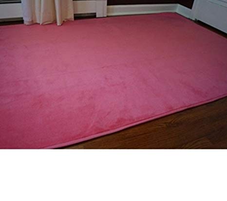 Microfiber Dorm Rug - Cherry Pink - 3 X 5