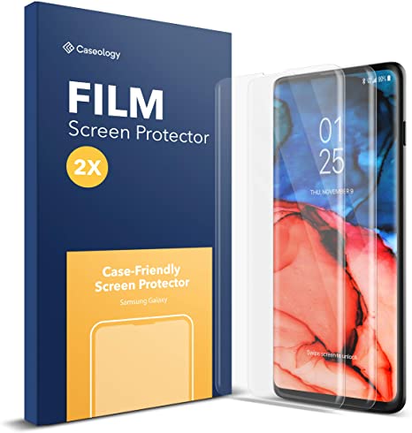 Caseology [Film Screen Protector] Samsung Galaxy S10 Screen Protector - 2 Pack