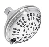 Shower Head By ShowerMaxx Provides High Pressure with 5 Settings  Water Saver Mode Built with Chrome Finish Includes Self-Cleaning Silicon Nozzles Adjustable Brass Ball Joint and Free Teflon Tape Upgrade to a Luxury Shower Experience Now