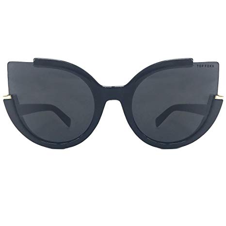 TopFoxx Chloe High Fashion Cateye Sunglasses for Women