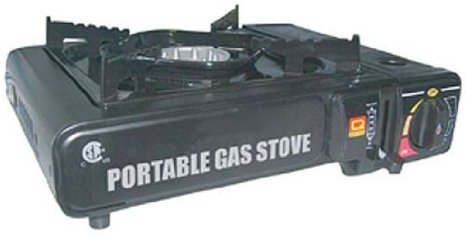 Natures Quest Deluxe Portable Gas Butane Stove with Free Case
