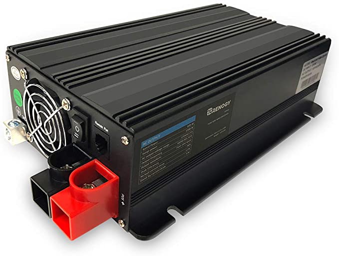 Renogy 600W 12V Pure Sine Wave Inverter with Power Saving Mode