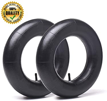 2 Pack 3.00/3.50-8 Replacement Inner Tubes for pneumatic wheelbarrow wheel,cart wheel, garden cart, wagons - Made From Heavy Duty, Thick Premium Rubber
