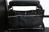 Pembrook Wheelchair Side Bag - Black - Great Accessory for your mobility devices Fits most Scooters Walkers Rollators - Manual Powered or Electric Wheelchairs
