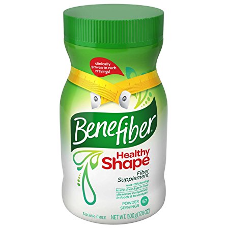 Benefiber Healthy Shape Taste-Free Fiber Supplement Powder, 17.6 Ounce