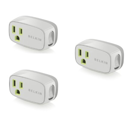 3 Pack - Belkin Power Conserve Switch F7c016q - Bulk Packaging