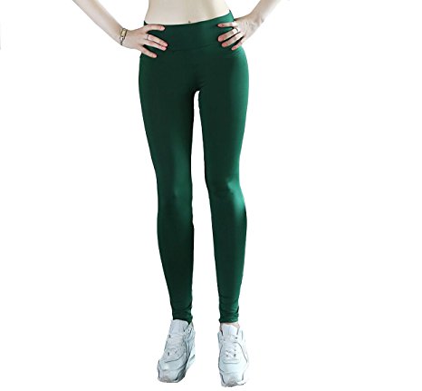 SIMPLE-LIFE High Waist Sports Tight Yoga Running Workout Leggings for Women
