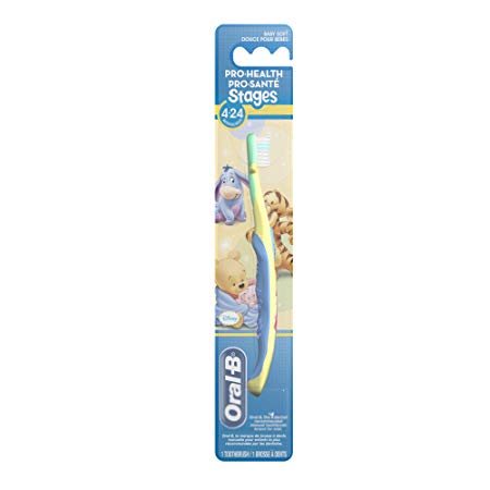 Oral-B Pro-Health Stages 4-24 Months Baby Soft Bristles Disney Toothbrush 1 Count, packaging may vary