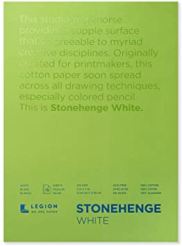 Stonehenge drawing pad 5 inch by 7 inch 15 sheets