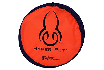 Hyper Pet 9" Flippy Flopper Original Dog Toy, Assorted colors