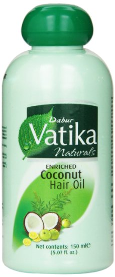 Dabur Vatika Enriched Coconut Hair Oil 150ml (Pack of 2)