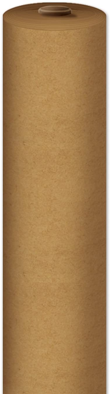 Beistle Kraft Paper Table Roll, 24" x 100' (Brown)
