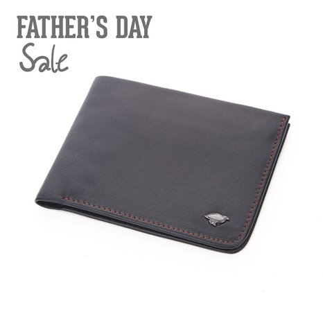Father's Day Sale , Ikepod [Mens Wallet] Hide & Carry Wallet | Full-grain Italian Genuine Leather | [RFID Blocking and Slim Stitching !]