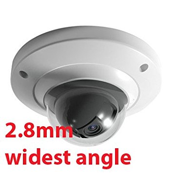 Dahua 2-Megapixel 1080P 2.8mm Vandal-Proof Mini Dome IP Camera: 12v/PoE, IP66, IK10, ONVIF, Micro SD, 2yr