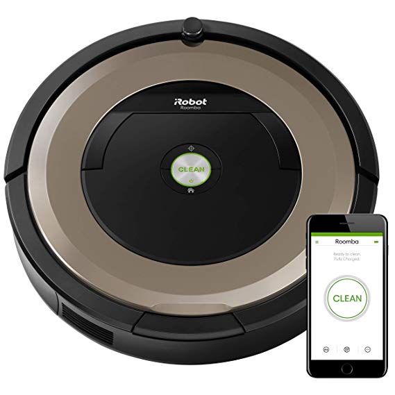 iRobot Roomba 891 Wi-Fi Connected Robot Vacuum, Champagne