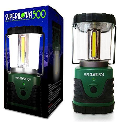 Supernova Ultra Bright LED Camping and Emergency Lantern - Ultimate Portable and Light Weight Camping, Hiking, Emergency, Long Lasting Survival Lantern