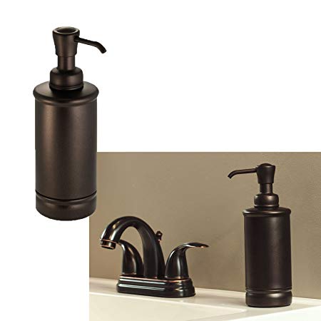 New York Bathroom Soap Pump Lotion Dispenser Bath Sink Accessories, Oil Rubbed Bronze - Tall