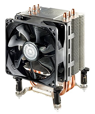 Cooler Master Hyper TX3i CPU Air Cooler '3 Heatpipes, 1x 92mm PWM Fan, 4-Pin Connector' RR-TX3E-22PK-B1