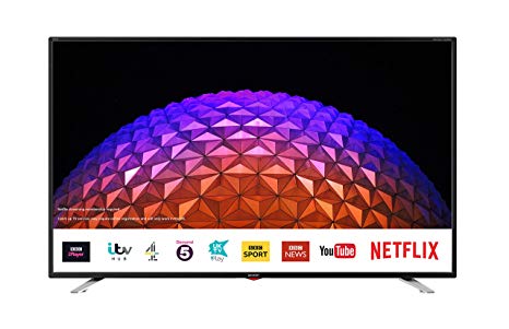 Sharp 2T-C40BG3KG2FB 40 Inch Full HD LED Smart TV with Freeview Play, 3 x HDMI, 2 x USB, Scart, USB Record