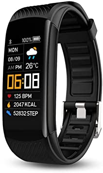 Fitness Tracker - Activity Tracker Watch with Heart Rate Blood Pressure Sleep Monitor