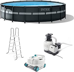 Intex above-Ground Pool Set with Pump and Vacuum