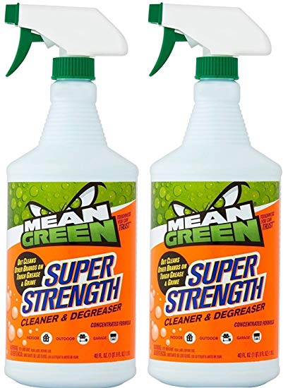 2 PACK Mean Green Super Strength Cleaner and Degreaser, 40 fl oz each