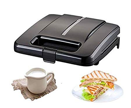 Sandwich Maker, Sandwich Toaster 750-Watts, Sandwich Press With Non-stick Coating Electric Grill,Anodized Aluminum Coated Plates Compact Dual Sandwich Maker