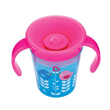 Munchkin Miracle 360 Degree Deco Trainer Cup (Blue Bird/Assorted colours)