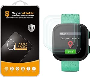 Supershieldz (3 Pack) Designed for Garmin Bounce Tempered Glass Screen Protector, Anti Scratch, Bubble Free