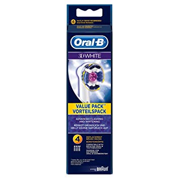 ORAL B OBEB3DB4 3D White Replacement Head - 4 Pack - - (Spare Parts &gt; Toothbrush Health)