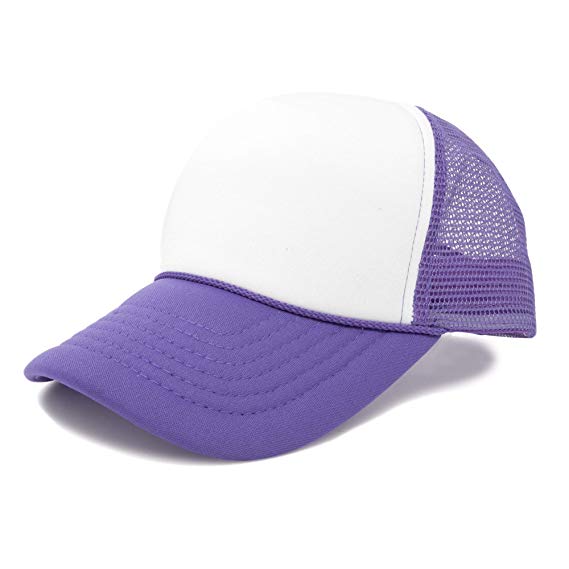 DALIX Youth Mesh Trucker Cap - Adjustable Hat (Comes in 8 Colors)