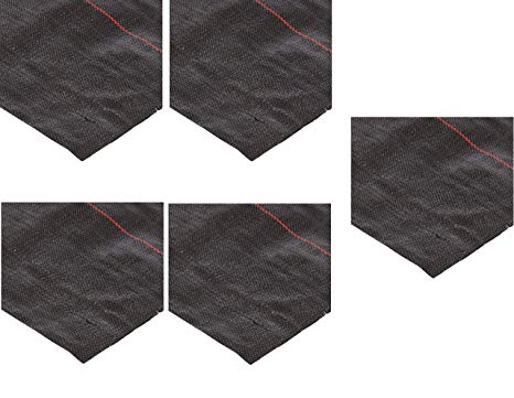 Mutual WF200 Polyethylene Woven Geotextile Fabric, 300' Length x 6' Width (Fіvе Расk)