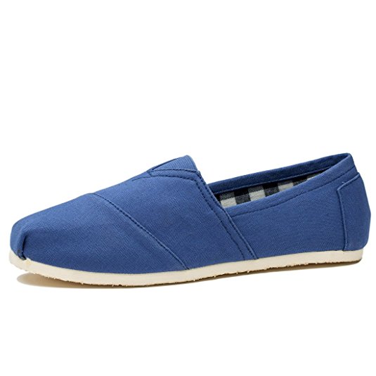 Comfort Flat Shoes For Men and Women, Classic Casual Canvas Slip On Flats