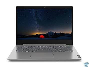 Lenovo ThinkBook 14 Intel Core i3 10th Gen 14" (35.56cms) Full HD Thin and Light Laptop (4GB RAM/ 1TB HDD/ Windows 10 Home/ Mineral Gray/ 1.49 kg), 20RV00BRIH