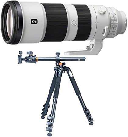 Sony FE 200-600mm f/5.6-6.3 G OSS E-Mount Lens - with Vanguard Alta Pro 264AT Tripod and TBH-100 Head with Arca-Swiss Type QR Plate