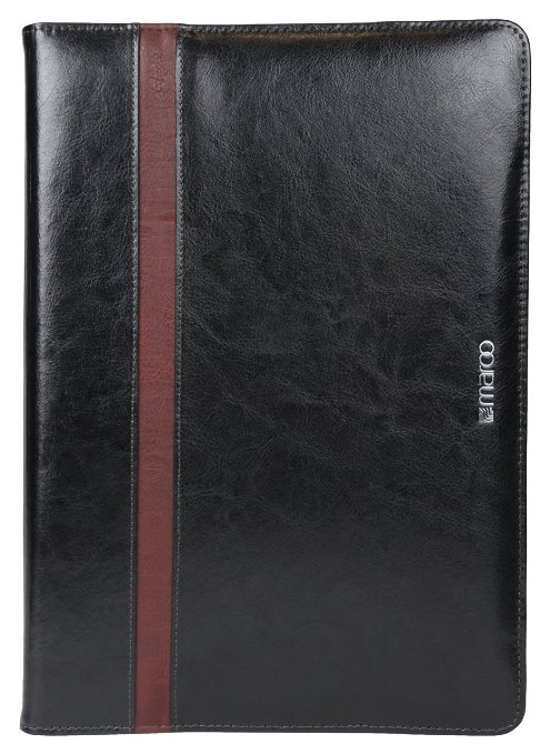 Maroo Leather Folio Case for Surface Pro 3 (Black)