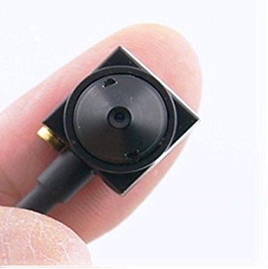 Podofo® Mini Security Hidden Camera 600 TVL Spy Camera Mini Pinhole Camera with Microphone Support Audio NTSC for Surveillance