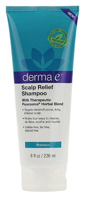 Derma E Natural Body Care Scalp Relief  Shampoo-Psorzema Herbal Blend - 8 oz